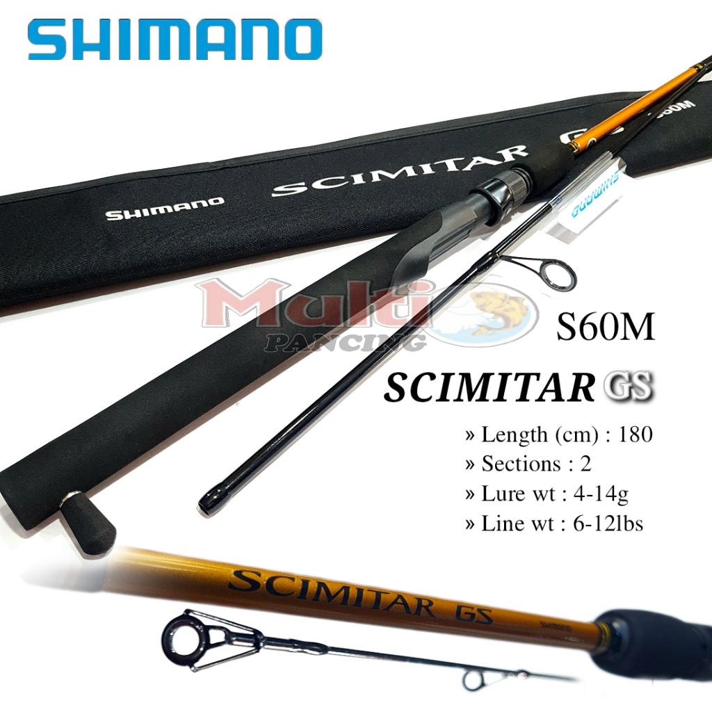 Joran shimano scimitar GS 602 180 cm