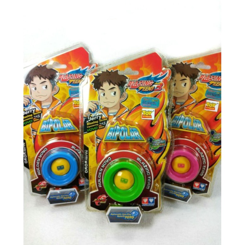 KODE F78G Mainan Yoyo Yoyo Auldey Blazing Teens 3 seri Bipolar