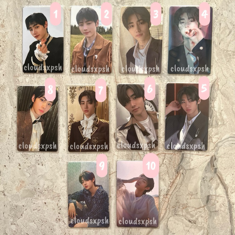 PHOTOCARD OFFICIAL SUNGHOON ENHYPEN DUSK DAWN HYPE DOWN UP SYCLLA CHARYBDIS VER
