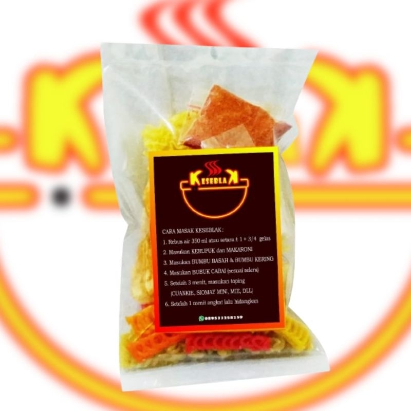 

KESEBLAK Seblak instan kemasan refil