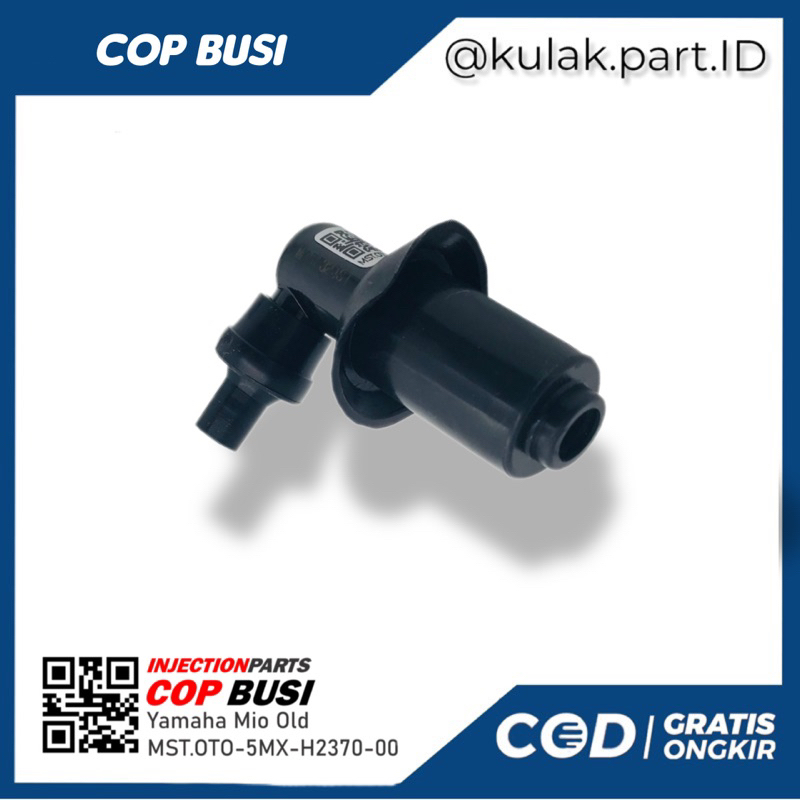 Cop Busi Mio Sporty Mio Karbu Tutup Busi Mio/Soul Karbu Cangklong Busi Mio OLD Cop Busi Mio Soul Kar