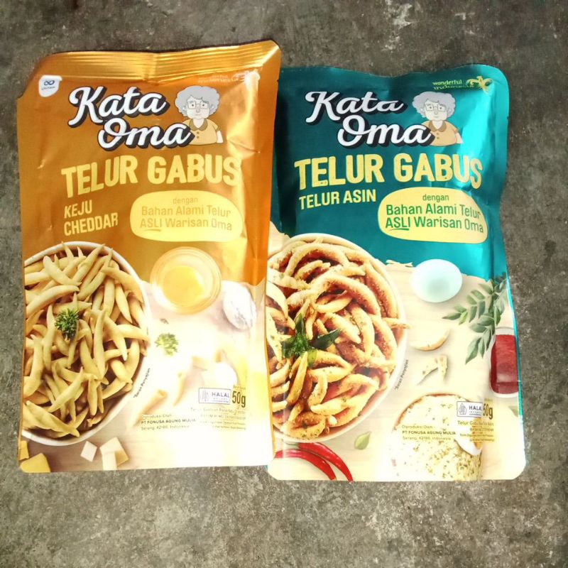 

Snack Kata Oma Telur gabus 50g