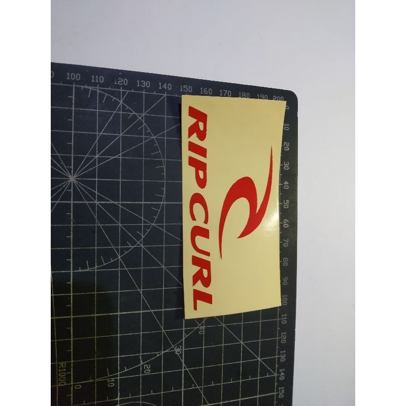 

cutting stiker rip curl