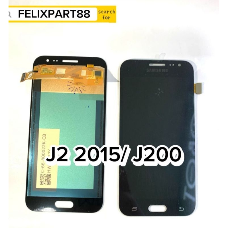 LCD + TOUCHSCREEN SAMSUNG GALAXY J2 2015 J200 J200G J200F LCD + TS FULLSET INCELL