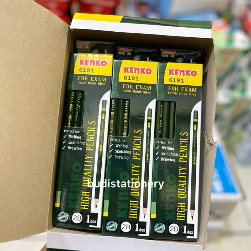 

(1 LUSIN) KENKO PENCIL 2B - 6191