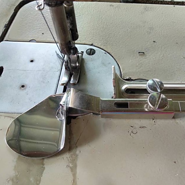 KODE H26F Corong kelim hijab lipat jahit kerudung pinggiran kerudung 2mm 3mm 4mm COD