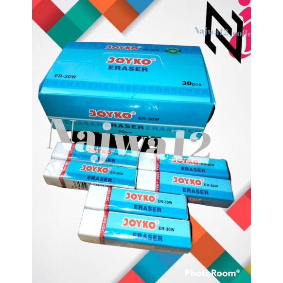 KODE H38D PENGHAPUS BESAR JOYKO HITAM PUTIH  1 PACK ISI 3 PCS