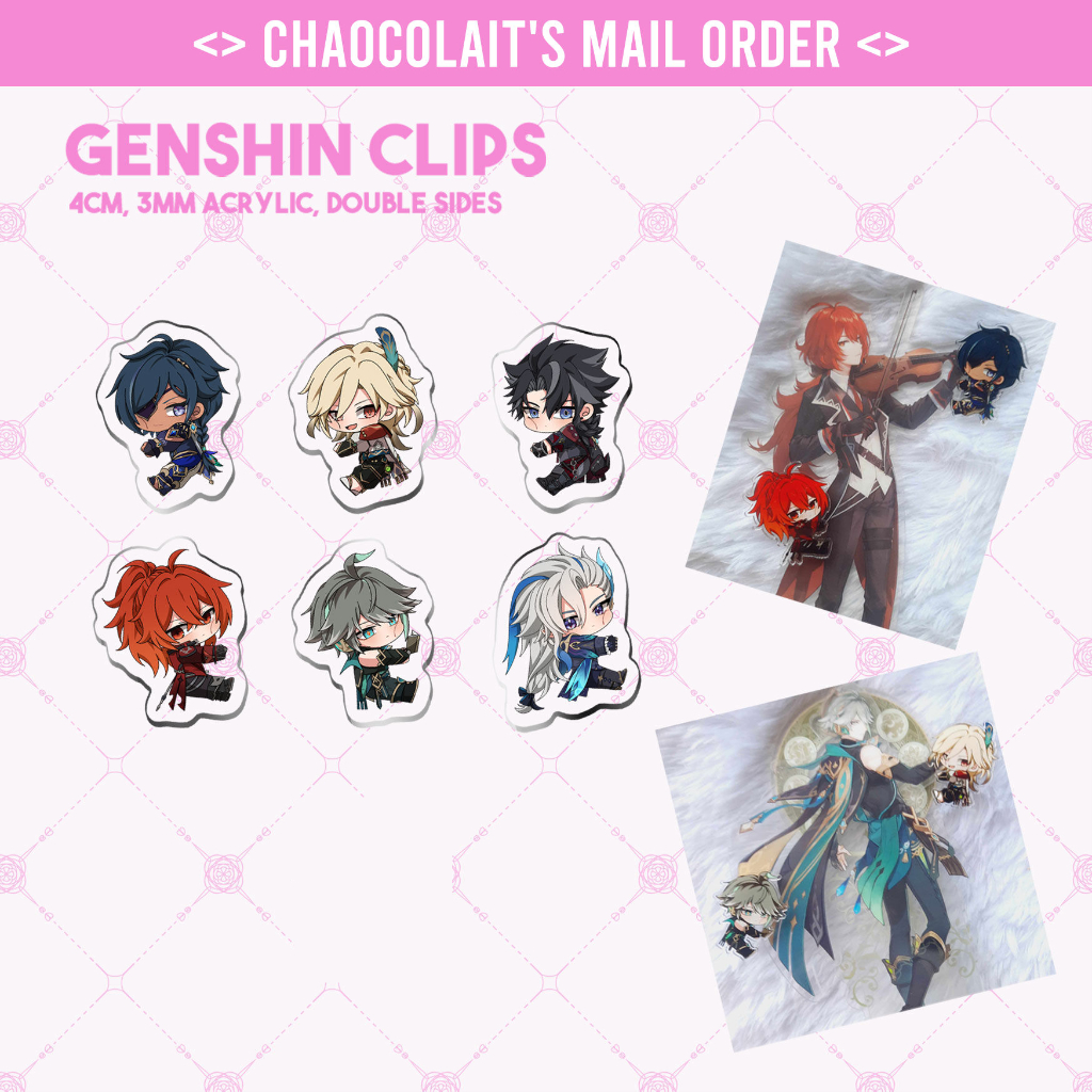 

UNOFFICIAL ACRYLIC GENSHIN CLIPS