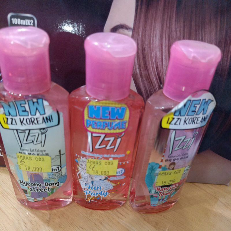 IZZI MOISTURIZING GEL COLOGNE 100ml