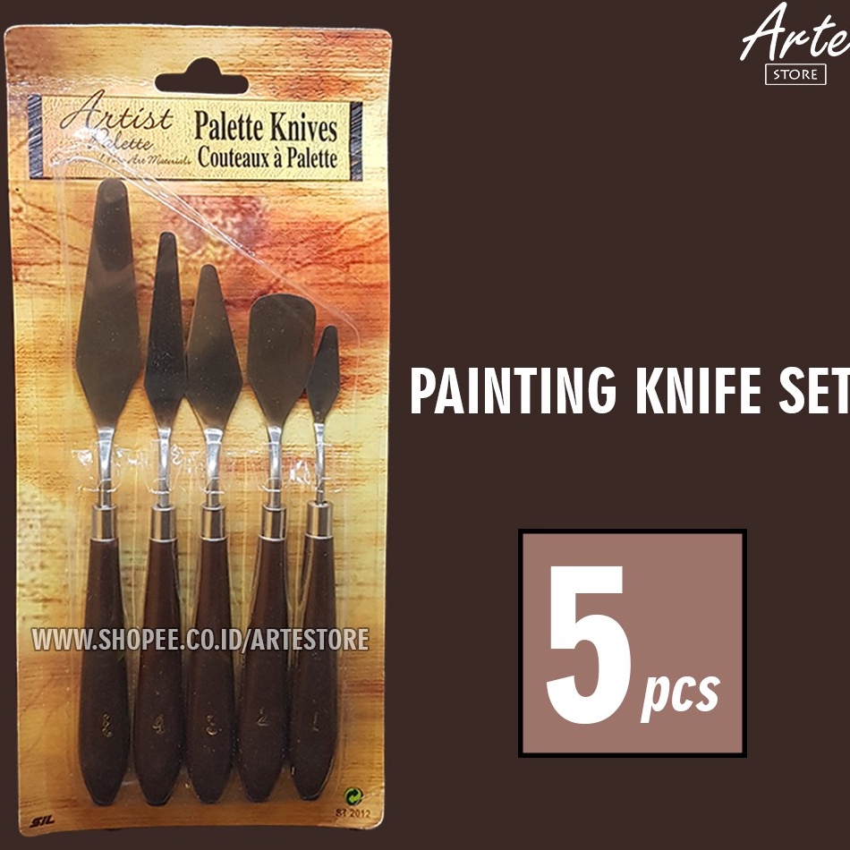 

KODE Q58V Pisau Palet Set isi 5 pcs
