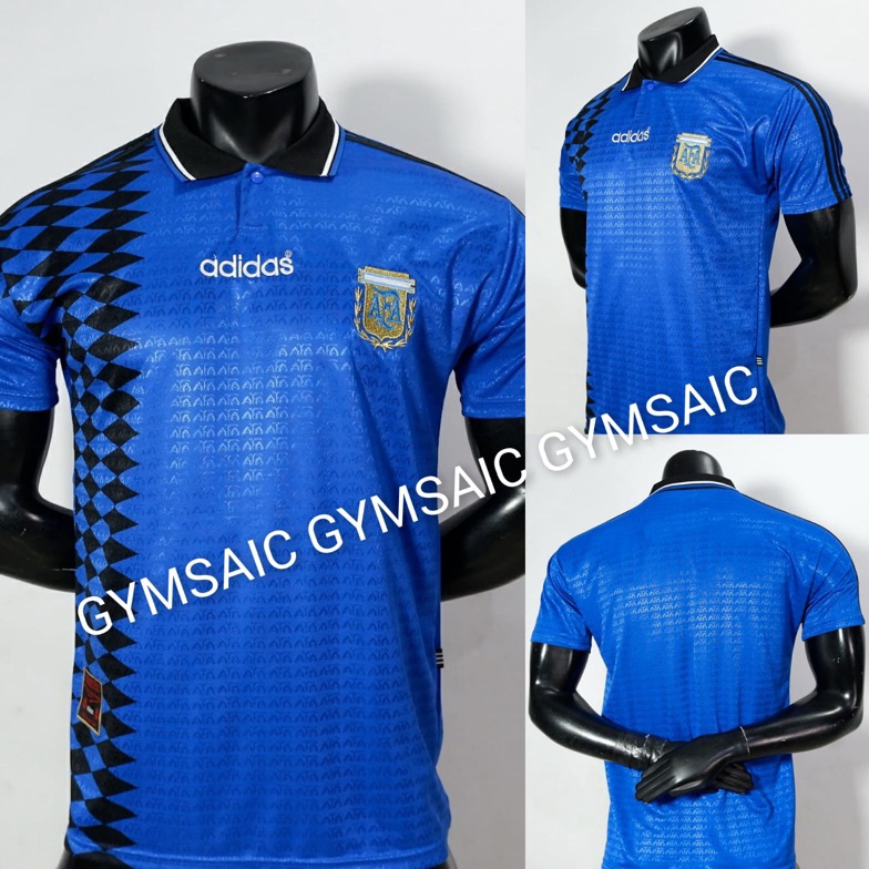 KODE E48I RETRO  Jersey Retro Argentina Away 1994 94 Retro