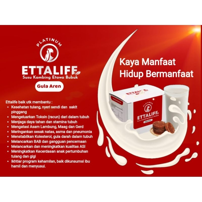

Susu ettawa ettalife plus gula aren