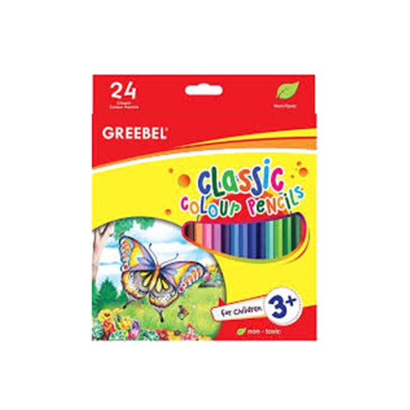 

KODE M29F SET Pensil Warna Pencil Color 24 Warna Greebel MURAH