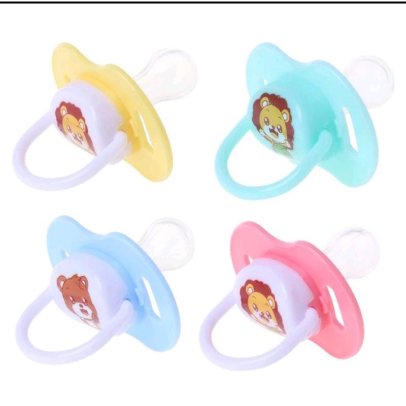 Empeng Dot bayi slicon/kompeng bayi utk anak 3 bulan ke atas