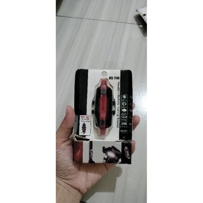 LAMPU RED LIGHT SEPEDAH