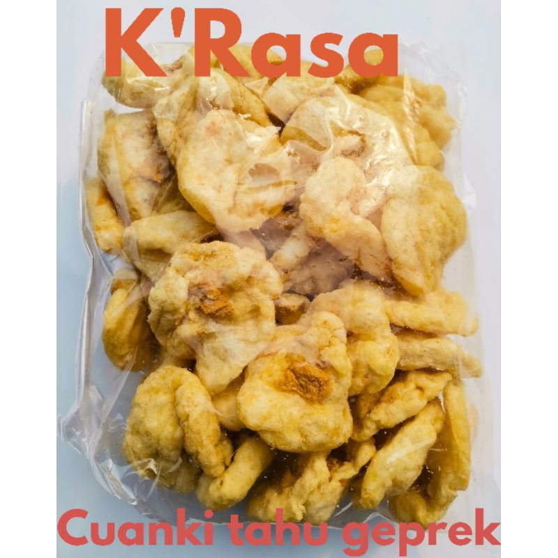 

Cuanki tahu geprek 100 pcs cocok untuk baso cuanki, baso daging ,baso aci ,seblak dll