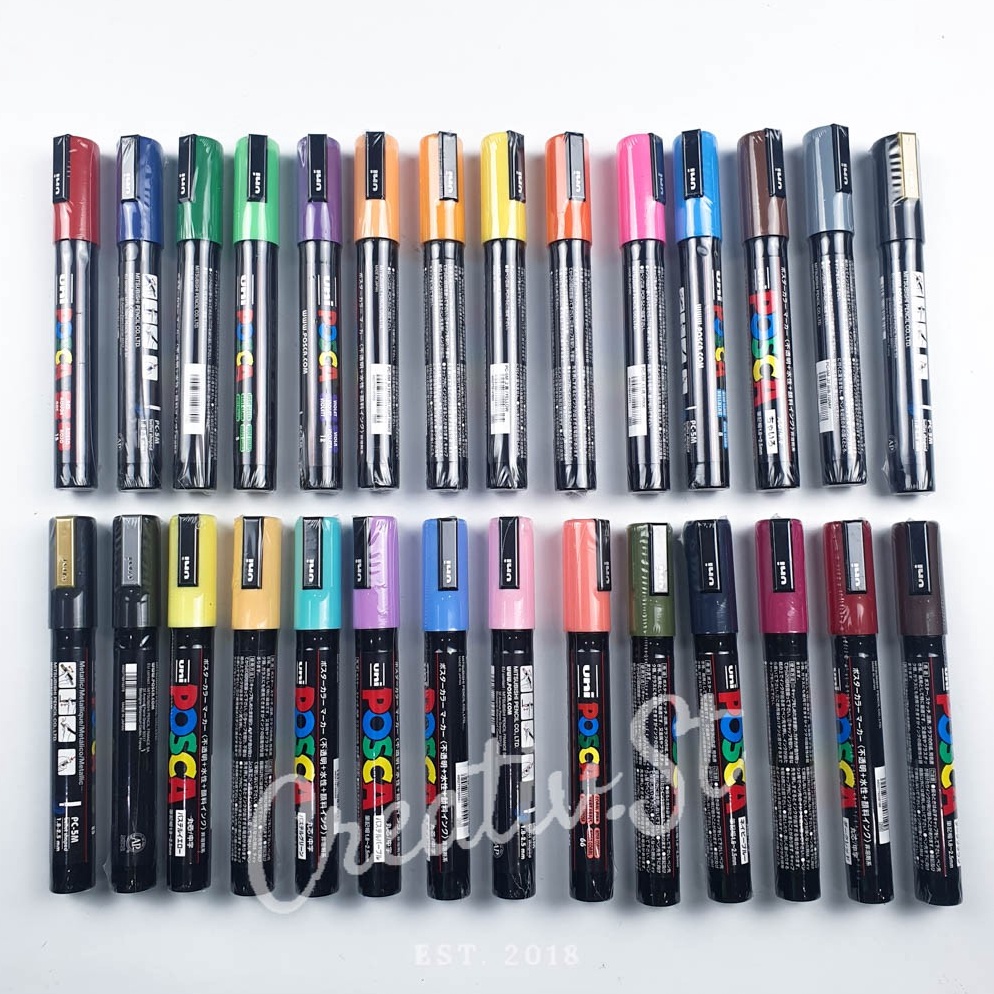 

KODE E53I UNI POSCA PC5M Paint Marker Medium Point Tip Part 1