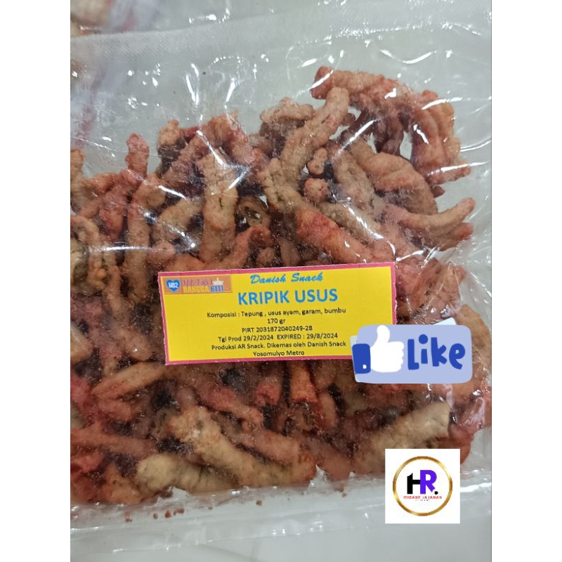 

keripik usus / jajanan / snack / cemilan / makanan ringan