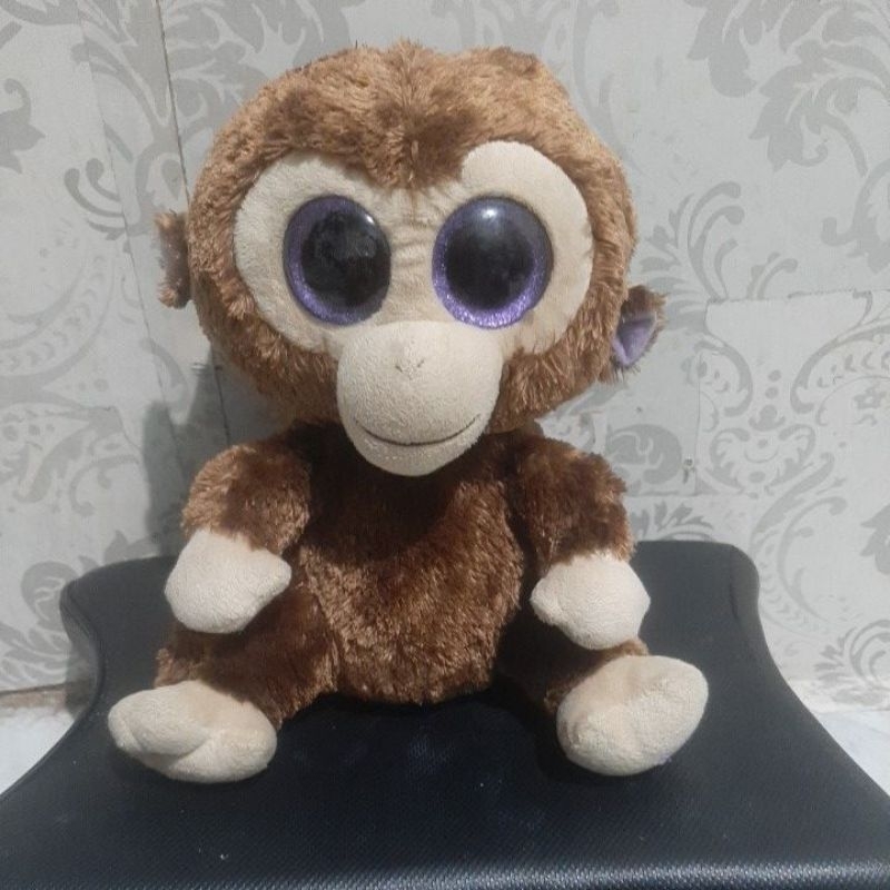 Boneka Monkey Ty minus mata bekas isolasi