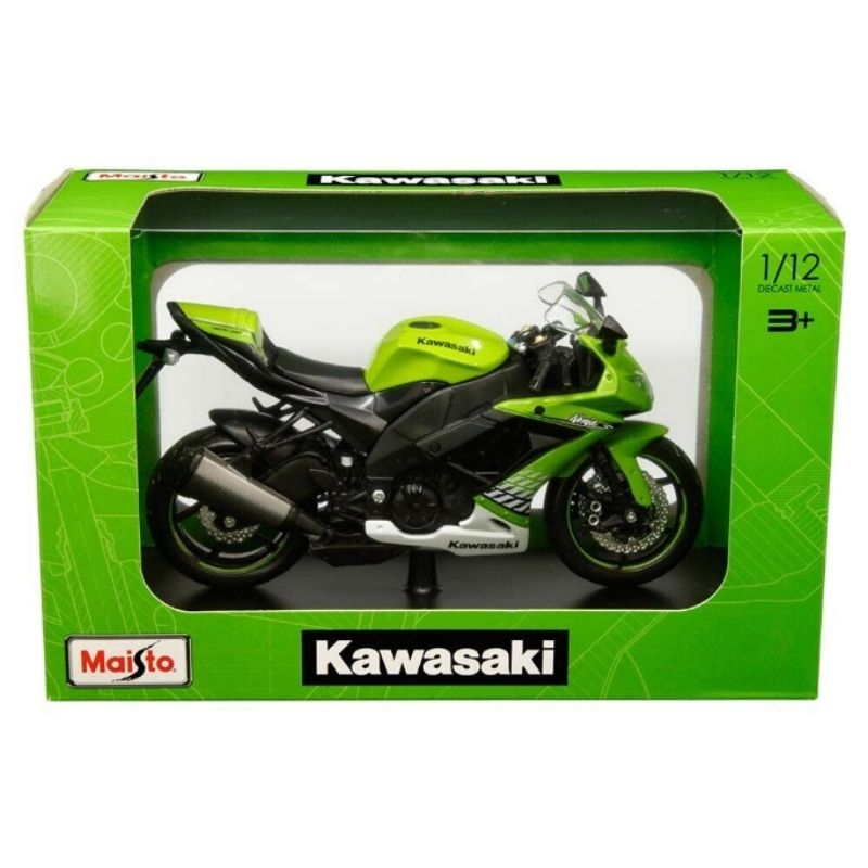 Maisto 1/12 Diecast Motorsports Kawasaki Ninja ZX10R