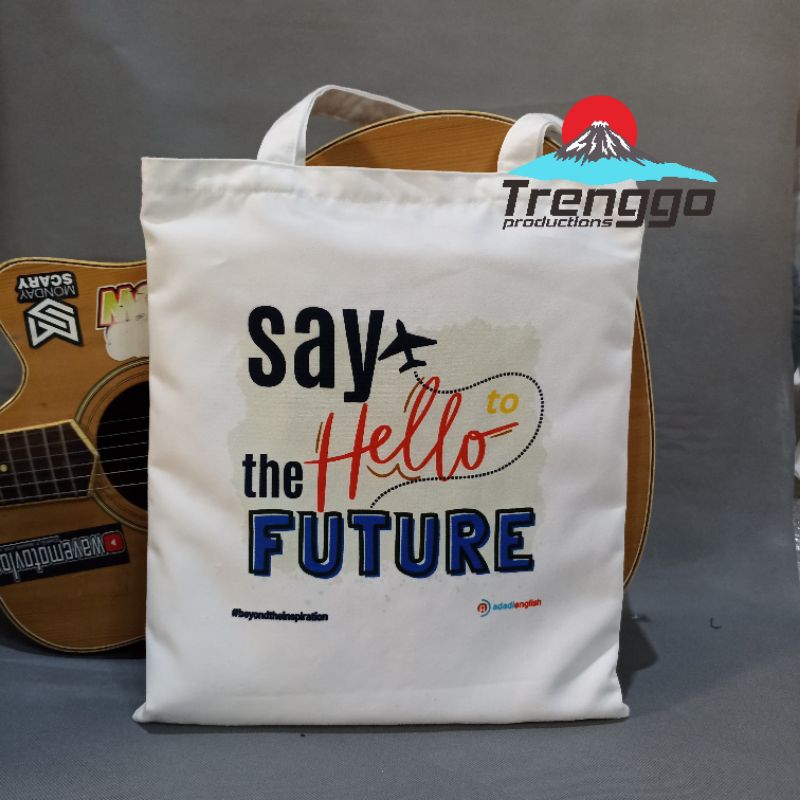 Tote Bag Canvas Twill Custom Cetak Printing