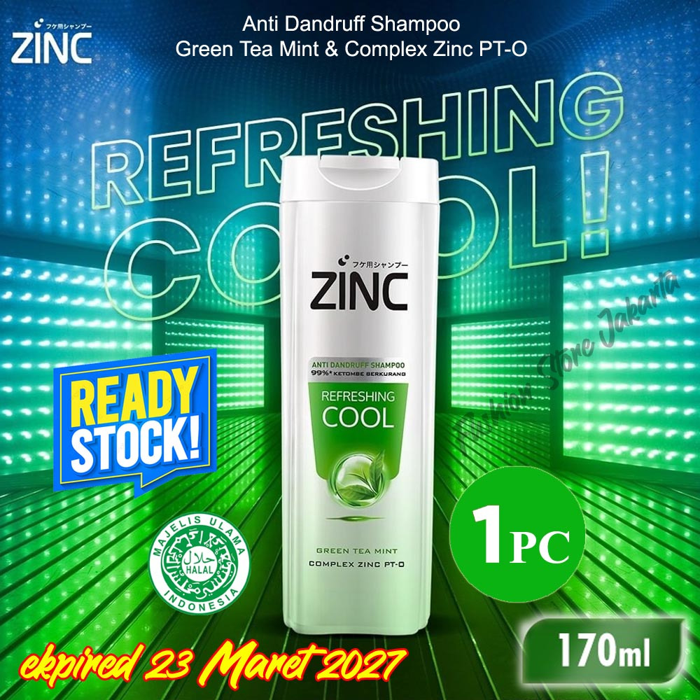 Zinc Refreshing Cool Shampoo / Zinc Shampoo 170 ml - Refreshing Cool / ZINC Shampoo Refreshing Cool 