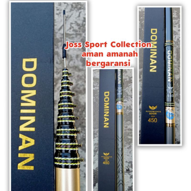 TEGEK KOLONG ZOOM  ORCA DOMINAN 360 450 540 KAKU KUAT RINGAN