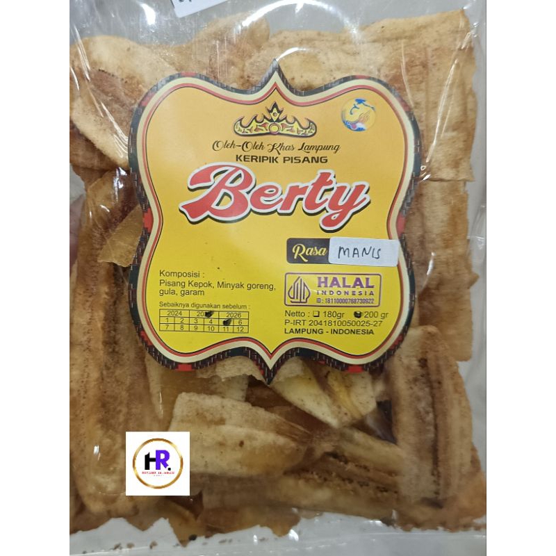 

keripik pisang manis / jajanan / cemilan / snack / makanan ringan