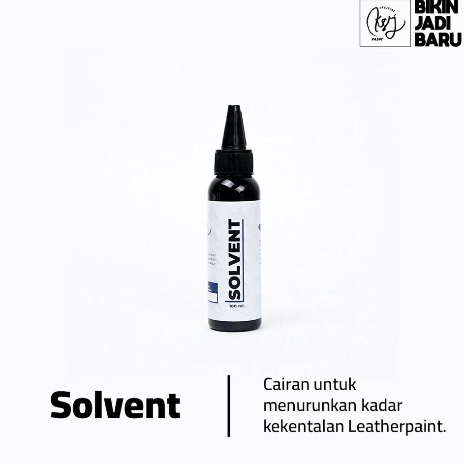 

Trendy Pengencer Cat Sepatu KSJ Solvent Leather Paint