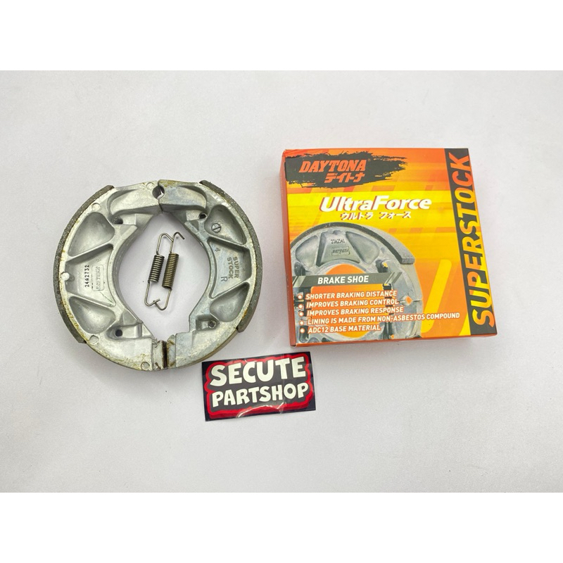 Kampas Rem Belakang DAYTONA Yamaha Mio Sporty Mio Smile Mio Soul Karbu Original