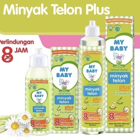 

My Baby Minyak Telon Plus Eucalyptus 8 Jam 15 ML