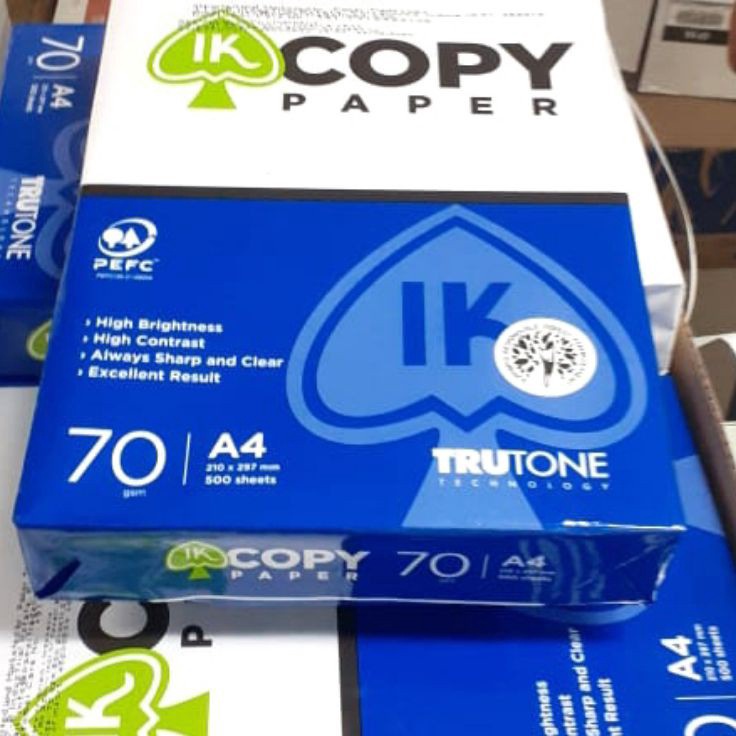 

Kes A4 7 GRAM COPY PAPER DAN PAPERLINE