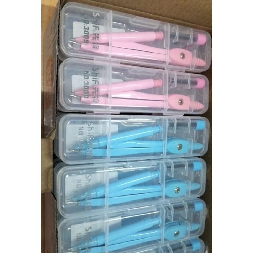 

Sale Harga Grosir 1Dus24pcs Jangka Besi Warna Plus isi pensil DCS39