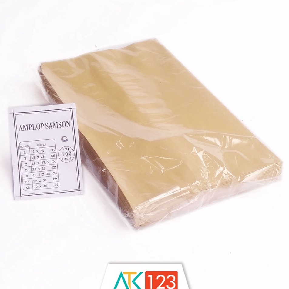 

Best Product Amplop Coklat Samson Guanaco C 12 Folio isi 1 Buah
