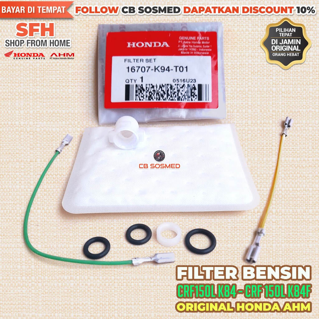 Filter Bensin CRF 150L K84 Saringan Bahan Bakar Bensin CRF150L K84F Filter Fuel Pump CRF 150 L Set I
