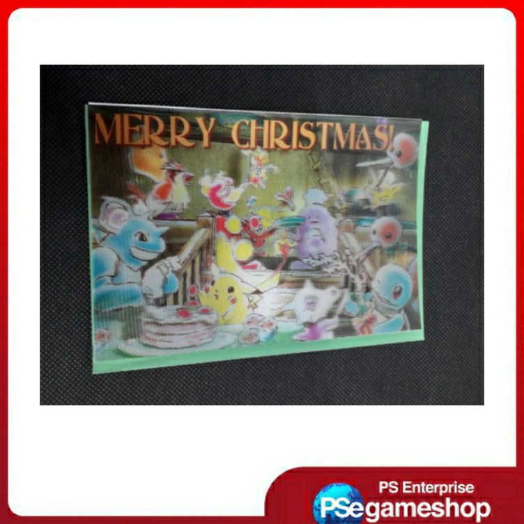 

Diskon Kartu Pos Kartu Ucapan Merry Chistmas 3D Pokemon