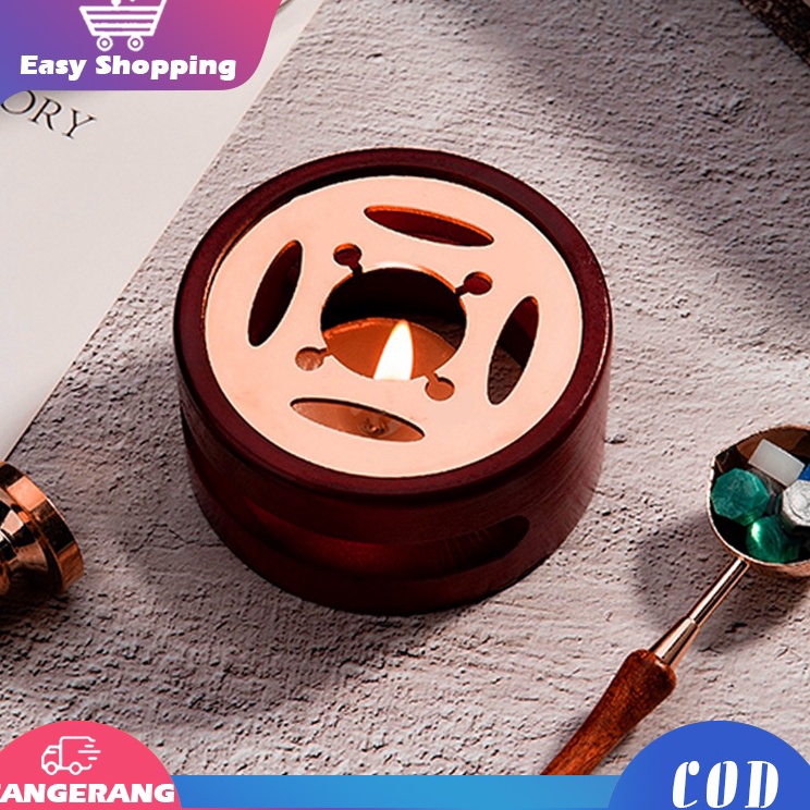 

Tungku Peleleh Lilin Segel Bahan Kayu Wax Seal Stamp Wax Furnace Tungku Kompor Wax Seal