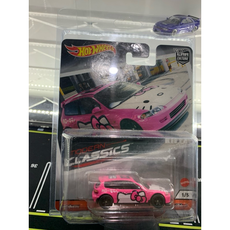 HOTWHEELS HONDA CIVIC EG HELLO KITTY