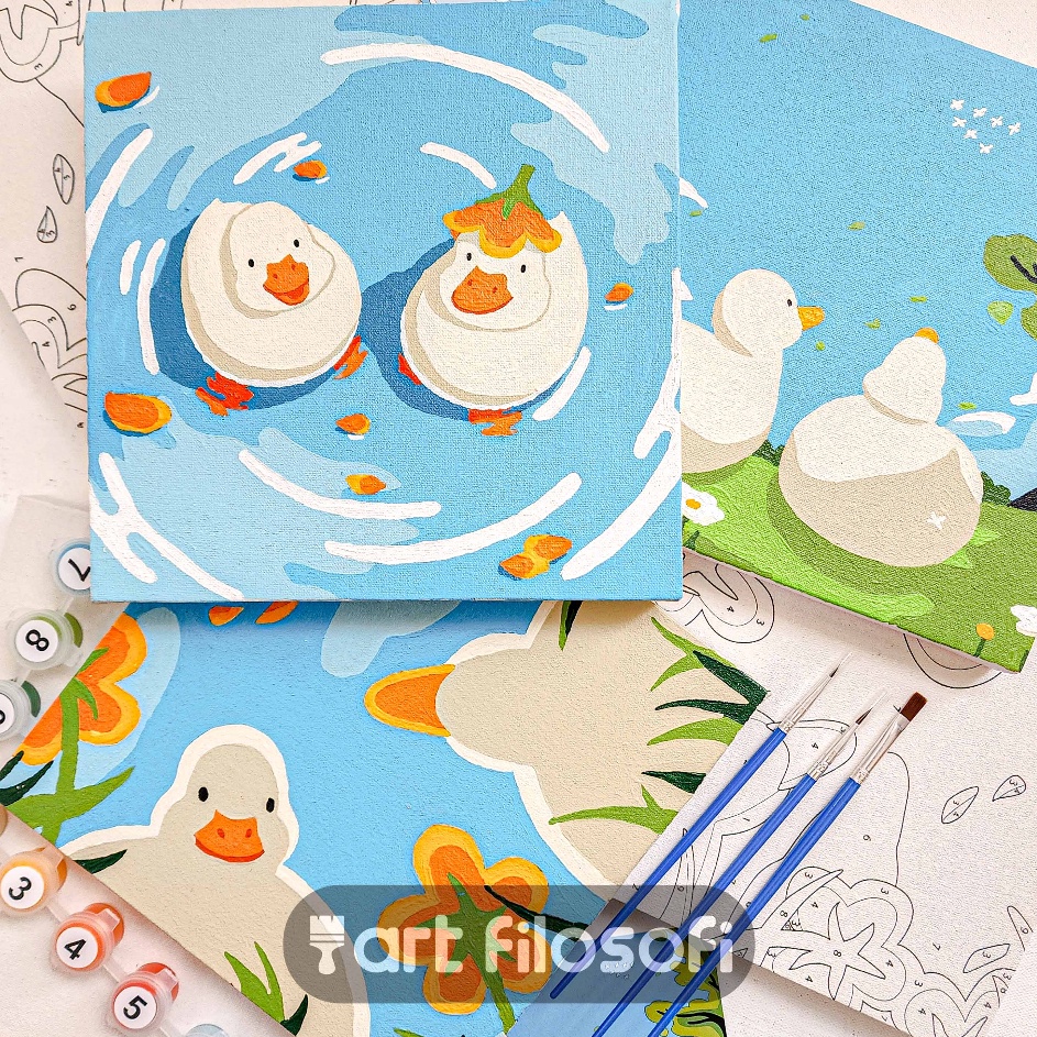 

Terjangkau Paint By Number 2x2cm DIY Kit