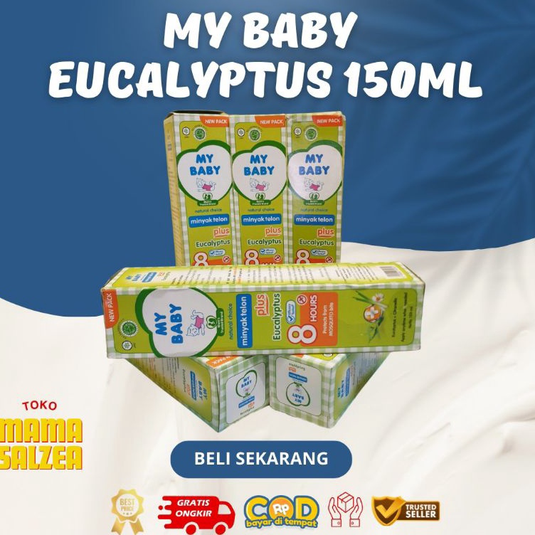 

PAKET 3 PCS MINYAK TELON MY BABY 15ML EUCALYPTUSLAVENDER