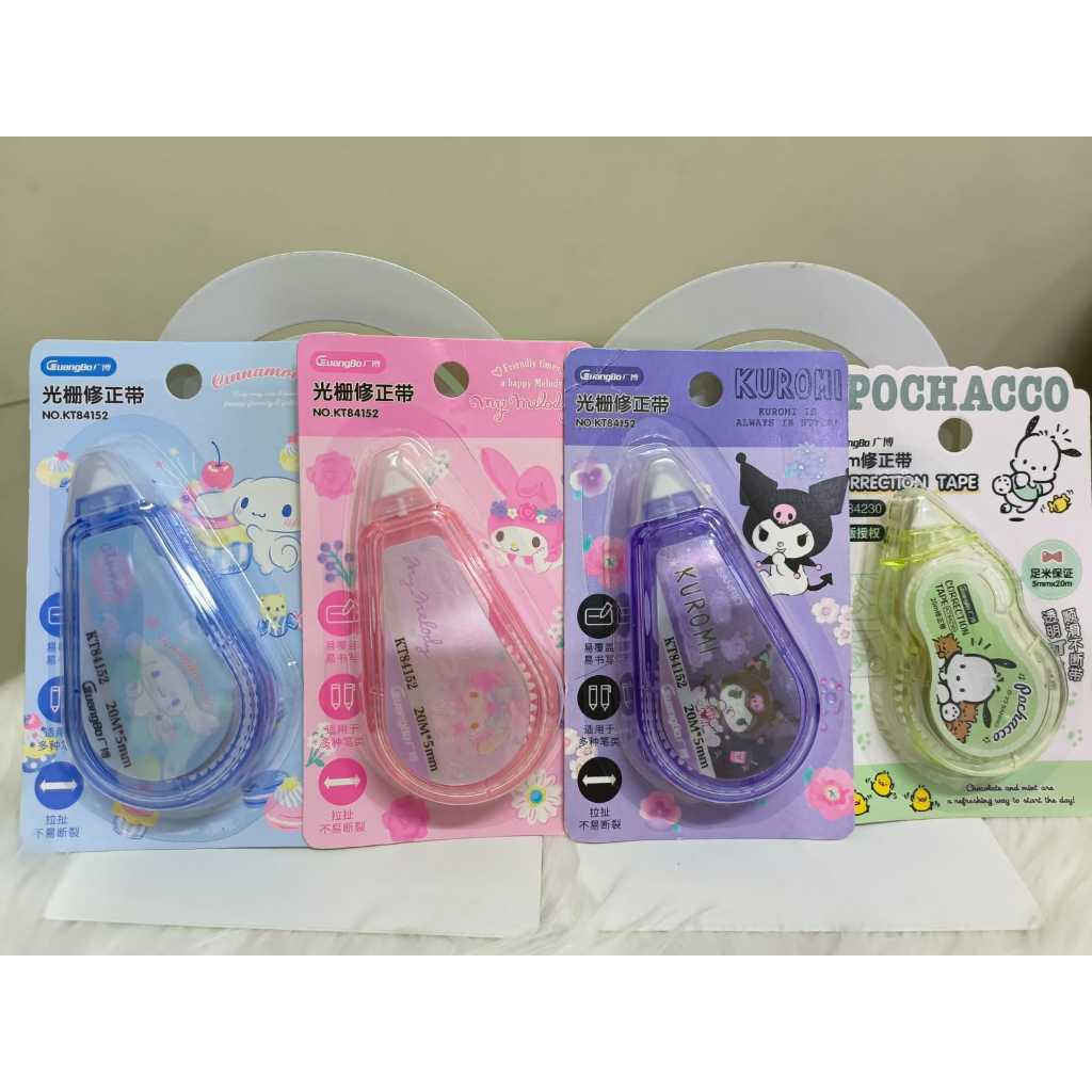 

Tipe X sanrio hologram melody cinnamoroll kuromi pochacco