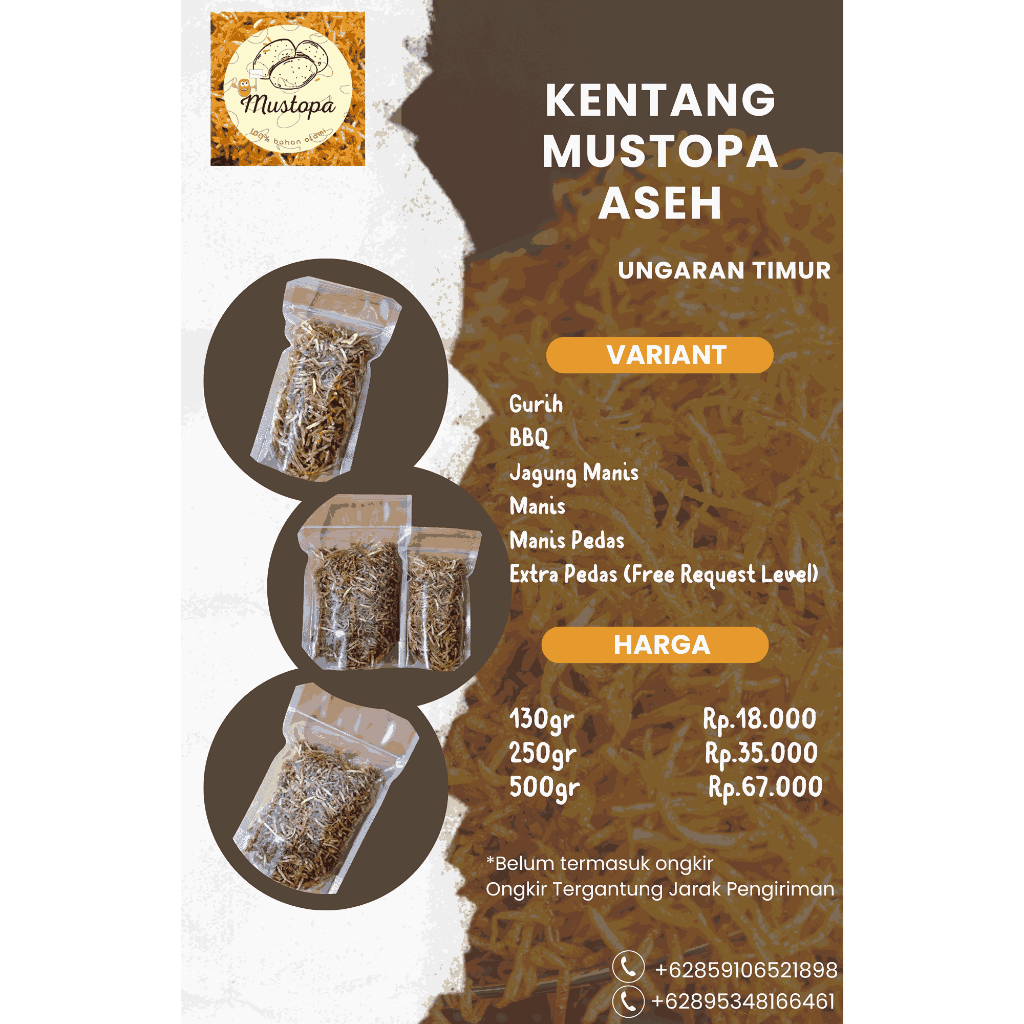 

Keripik Kentang Mustofa Enak