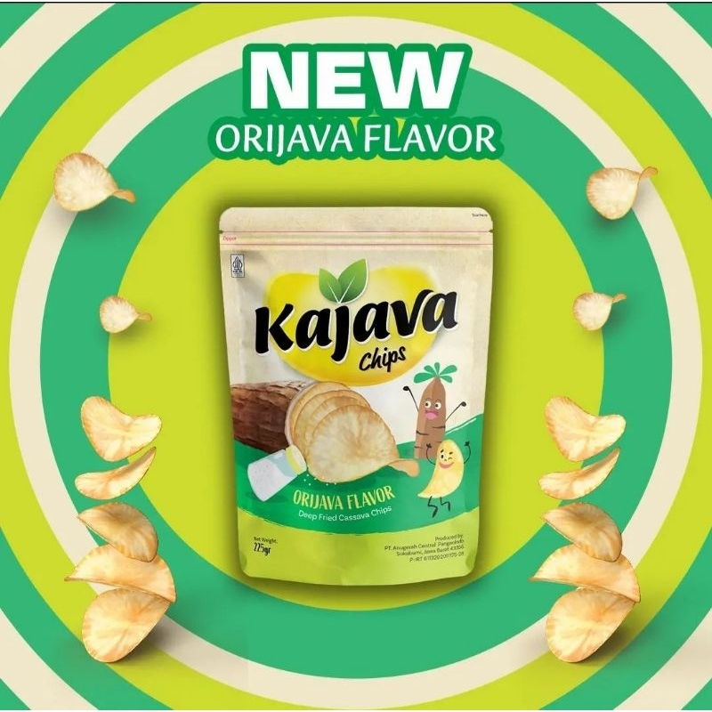 

KERIPIK SINGKONG (KAJAVA CHIPS VARIAN RASA ORIJAVA FLAVOR) ISI 225 gr