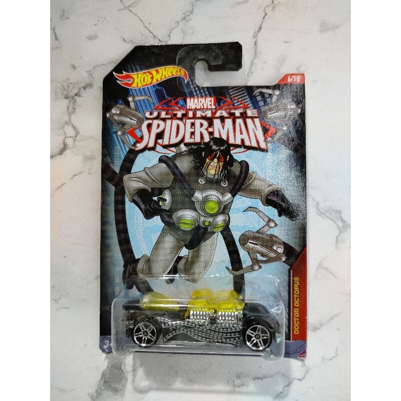 T - HOT WHEELS HOTWHEELS WHAT 4-2 MARVEL SPIDERMAN DOCTOR OCTOPUS