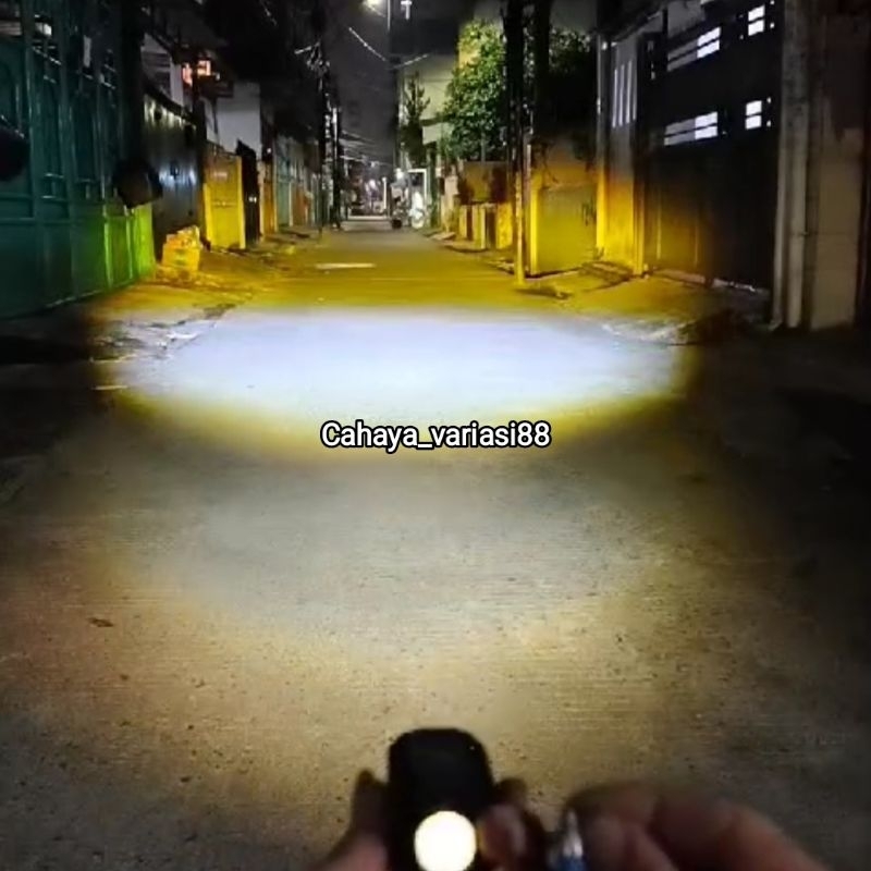 KLSUS Cr7 Lampu Tembak Laser D2 mini /Lampu motor mobil universal