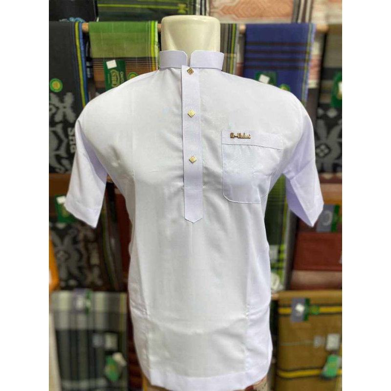 KOKO AL_MADANI LENGAN PENDEK/KOKO MUSLIM LENGAN PENDEK/KOKO MUSLIM PRIA