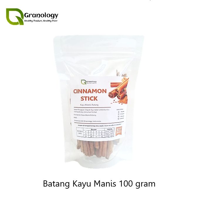 

Premium Batang Kayu Manis / Cinnamon Stick (100 gram)