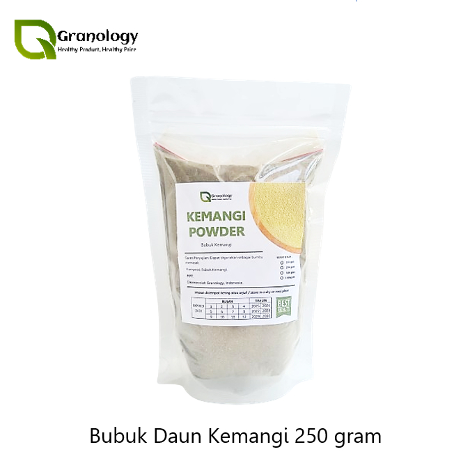 

Daun Kemangi Bubuk / Basil Leaves Powder (250 gram) by Granology