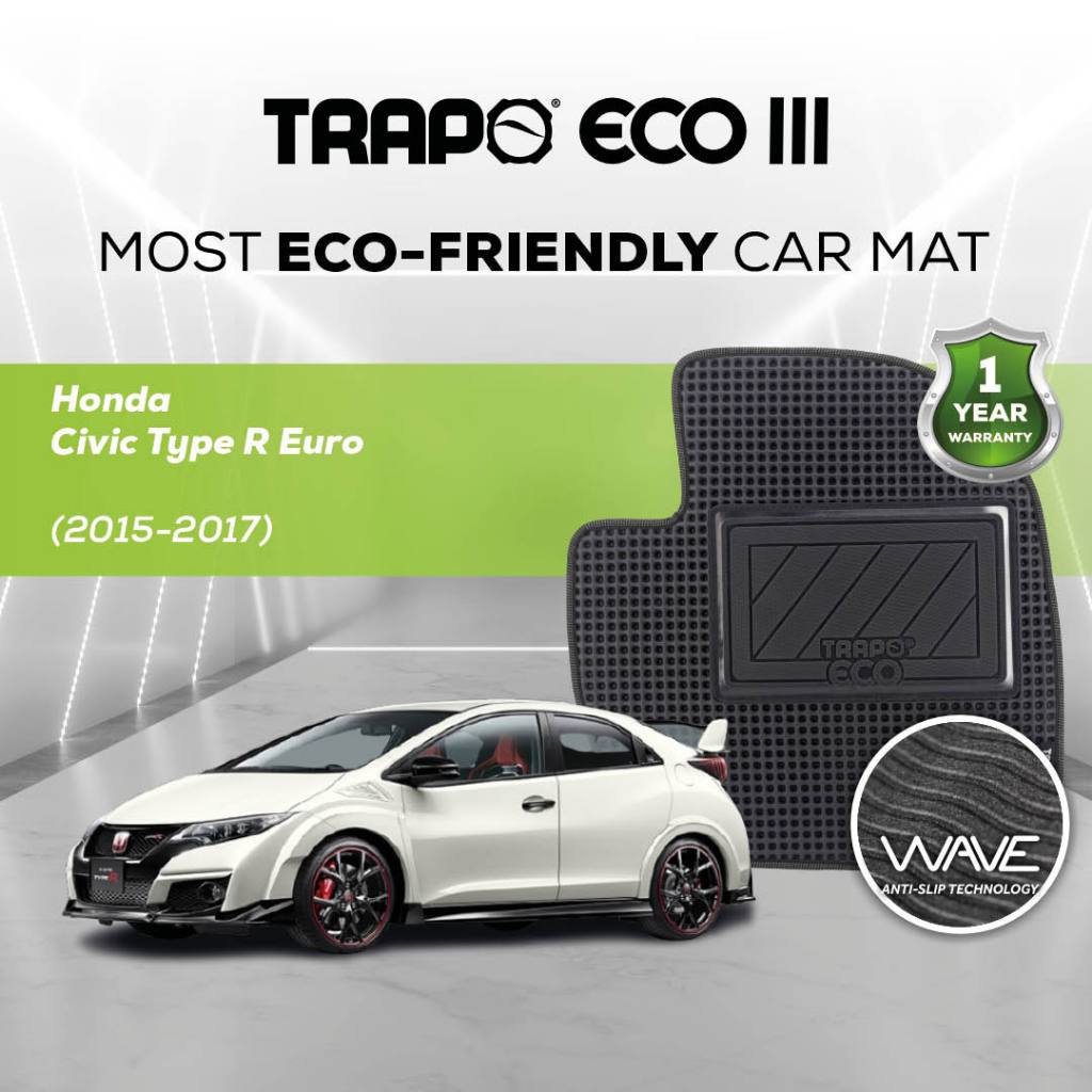 Karpet Mobil Trapo Eco III Honda Civic Type R Euro (2015-2017)