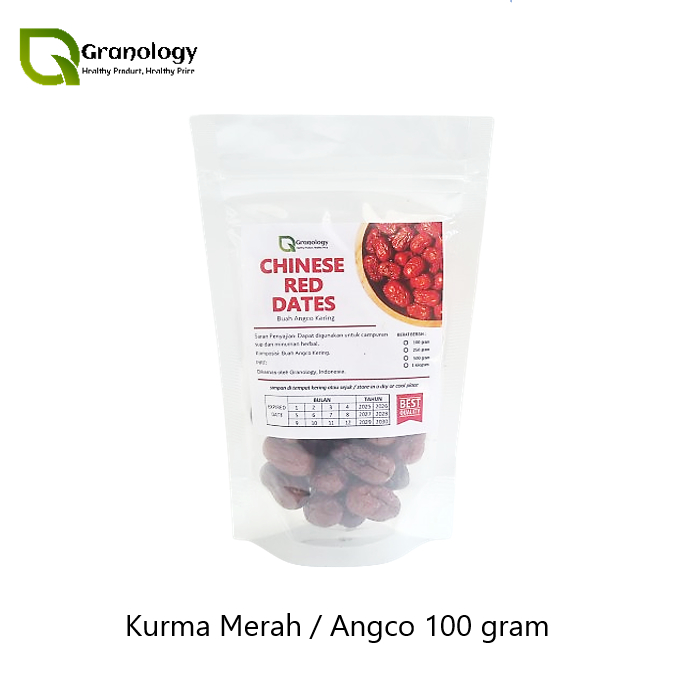 

Kurma Merah / Red Dates / Angco (100 gram) by Granology